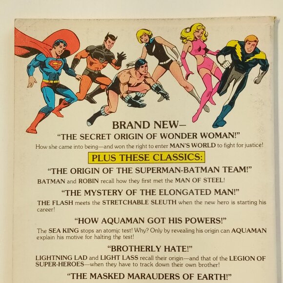 DC COMICS Books Vintage 1979 Secret Origins Super-Heroes SGT ROCK'S BATTLE EXC - Picture 6 of 12